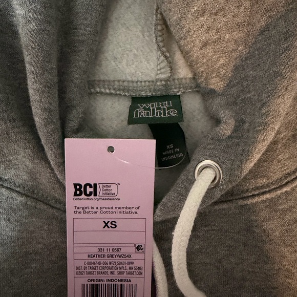 Wild Fable Gray Hoodie - Picture 2 of 3